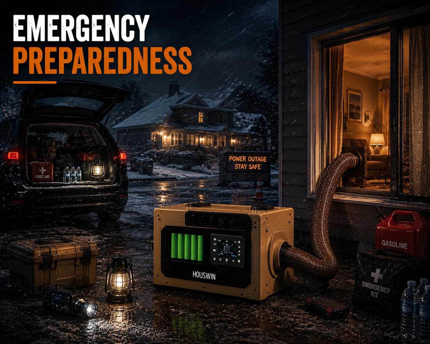 Self-Powered Portable Diesel heater