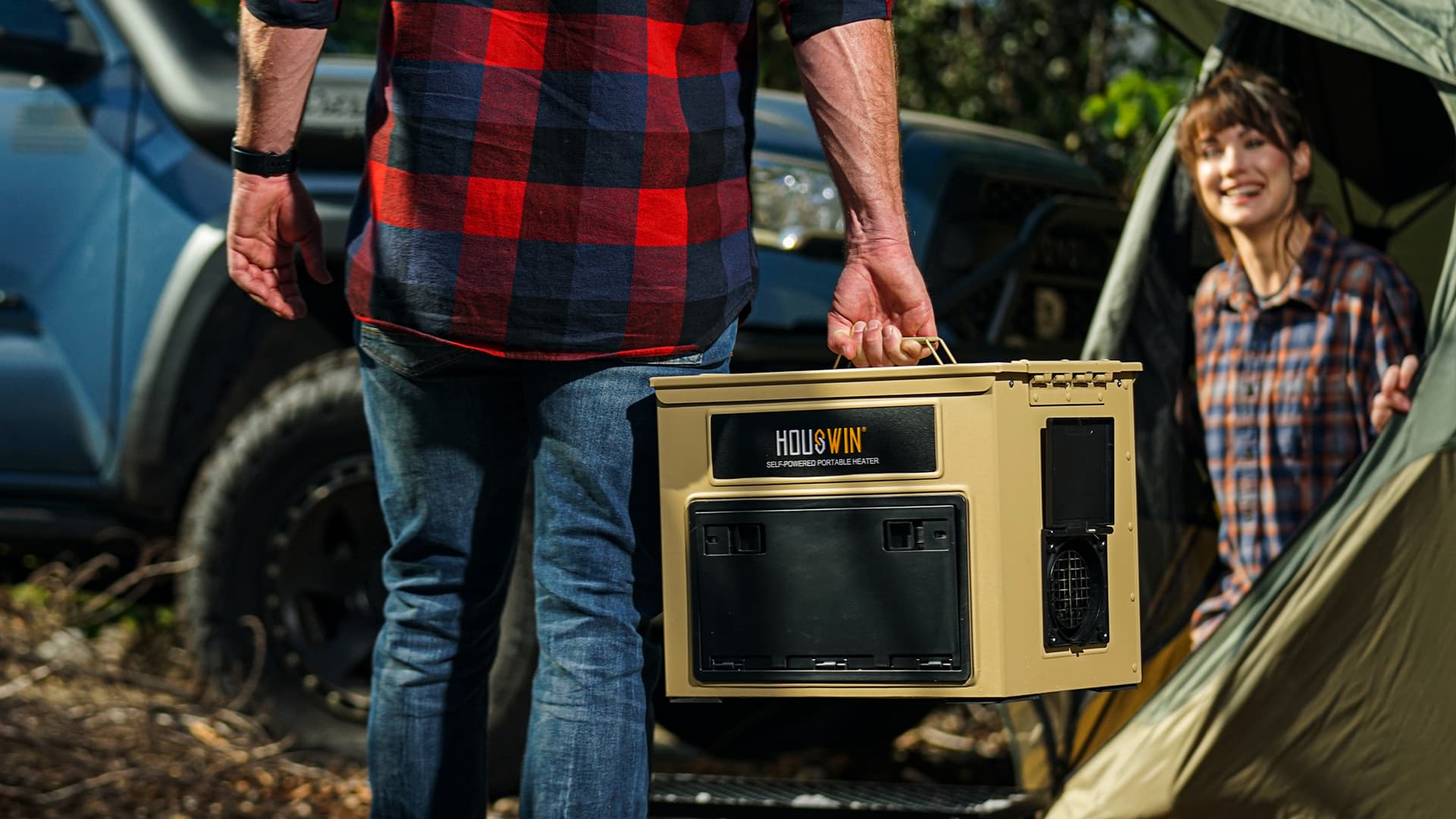 Houswin self powered portable diesel heater for trucking application