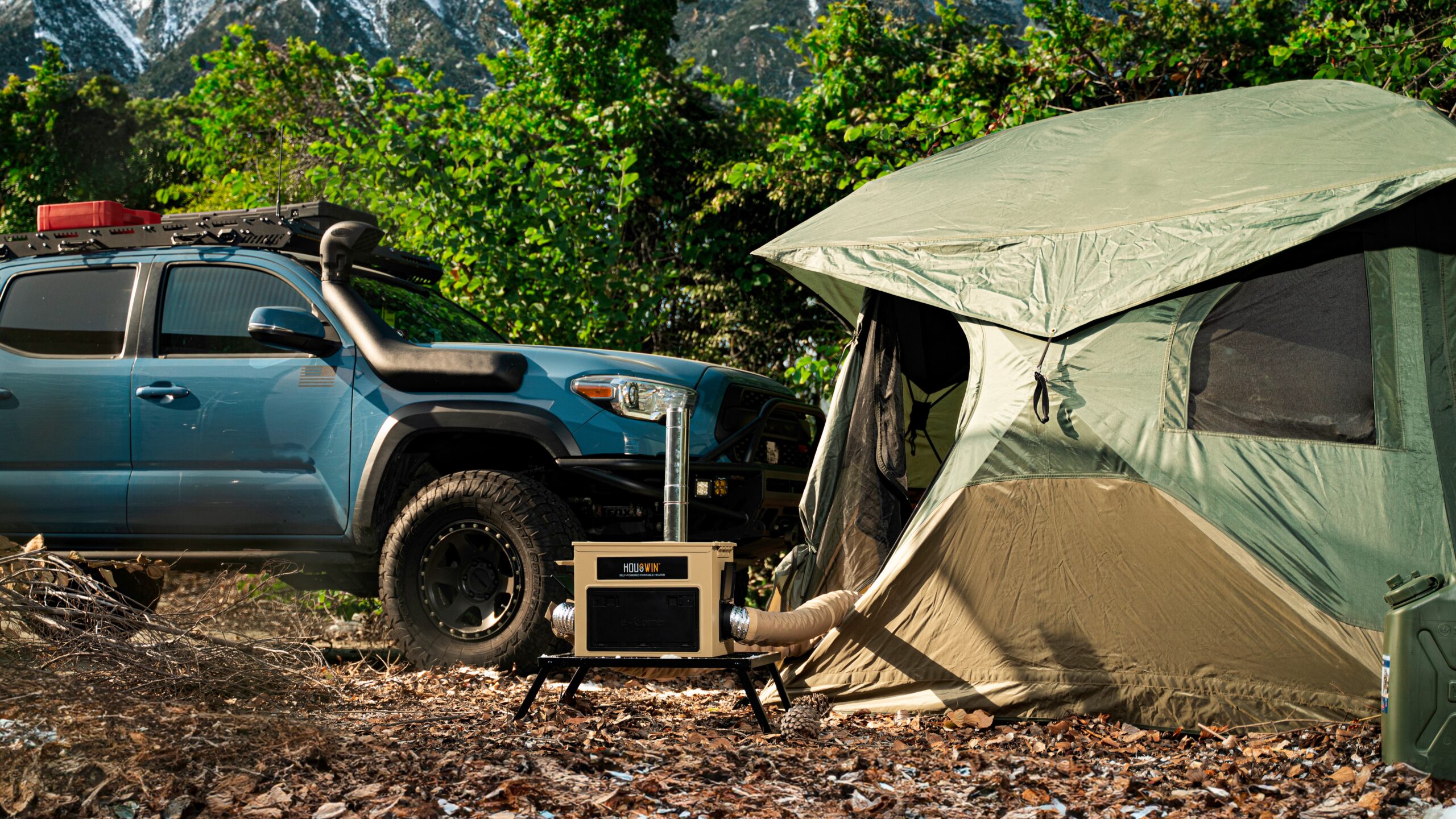 Houswin Self Powered Portable Diesel Heater Off Grid Heating